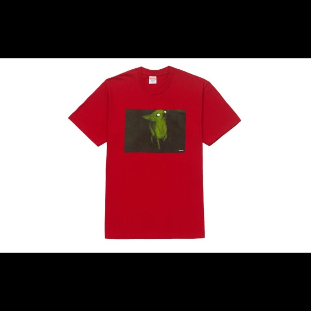 Chris Cunningham red chihuahua tee